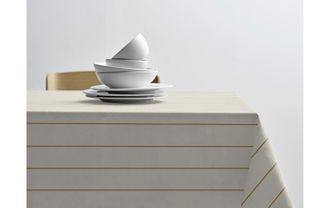 Södahl Tischdecke »Line 140 x 220 cm, Crème/Gold«