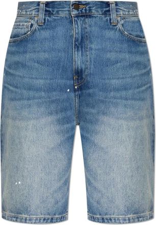 Carhartt Work in Progress Landon Shorts - Heren - Denim shorts - Blauw - W28 - Katoen - Korte Broeken