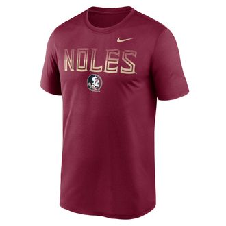 Nike Florida State Primetime Kinetic Mantra Legend Nike Mens Dri-FIT College T-Shirt in Red | NKGK69XFTN-XP8