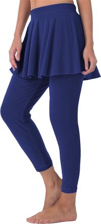 Generic Skirted Legging for Women Plus Size Dressy Casual Athletic Golf Tennis Short Skirts Pants 2025 Summer Skorts for Women, High Waist Yoga Legging with P