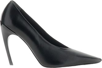 Roger Vivier Black Curved Stiletto Heel Pumps