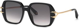 Roberto Cavalli SRC030 0700 Mens Sunglasses Black Size 54