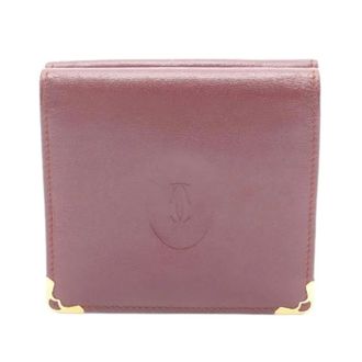 Cartier Pre-owned Wallets, female, Red, Size: ONE SIZE Pre-owned Must Line Leather Wallet