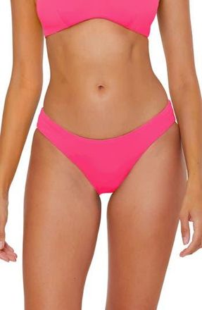 BECCA by Rebecca Virtue Reversible Hipster Bikini Bottoms in Punch/Coral Rose at Nordstrom Rack, Size Medium