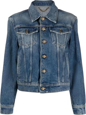 Golden Goose Dames, Jassen, Blauw, Maat: XS Denim