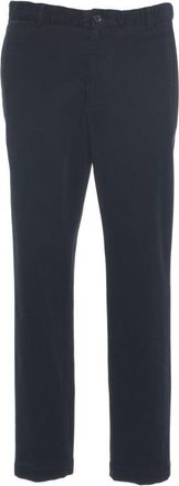 BRIGLIA 1949 Classic Black Chino Pants With Tailored Fit And Functional Pockets