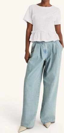 Merlette Shel Top In White