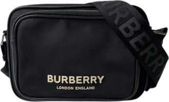 Burberry Pre-owned Cross Body Bags, female, Black, Size: ONE SIZE Pre-owned Vintage Shoulder Bag