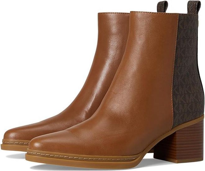 (取寄) マイケルコース レディース レックス ブーティ MICHAEL Michael Kors women Lex Bootie Brown/Luggage Michael Kors Lex Bootie Womens Boots Brown/Luggage : 7.5 M