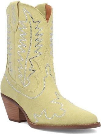 Dingo Tiny Pony Rhinestone Western Boot in Lime at Nordstrom, Size 7.5