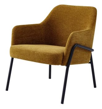 Moloo Sill&oacute;n de tela Luxury Mostaza