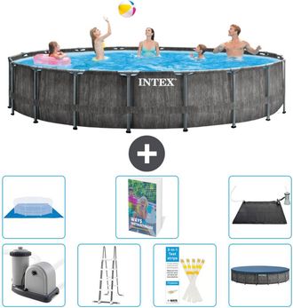 Intex Piscina Prism Frame Redonda - 549x122 Cm - 8-piezas S562