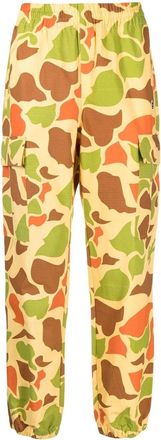 Billionaire Boys Club camouflage-print elasticated trousers - men - Cotton - S - Yellow