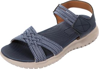 Generic Orthopedic Sandals Women Casual Wide Fit Sandal Open Toe Lightweight Comfortable Breathable Stylish Flat Sandals with Arch Support Summer Beach