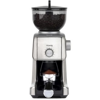 H.Koenig Hkoenig - Grd830, Molinillo De Caf&eacute; El&eacute;ctrico Profesional, 16 Tama&ntilde;os De Molido, Potencia 130 W, Capacidad Deposito 400 G, Molinillo Para Casa, Cuerpo