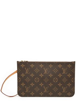 Louis Vuitton 2018 Monogram Neverfull pouch - Brown
