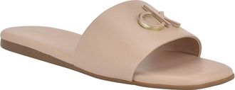 Calvin Klein Yancie Womens Sandals Light Natural : 6.5 M, Synthetic