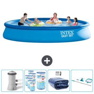 Intex Piscina Easy Set Redonda - 457x84 Cm - 5-piezas Scb90