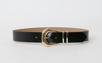 B-Low The Belt Koda Mod Leather Belt In Black/gold