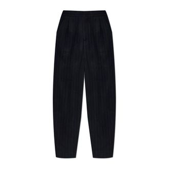 Sease Pantaloni in lana con motivo a righe - - Trousers - Uomo - Blu - S