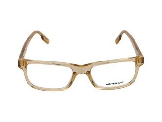 Montblanc Gafas de sol Montblanc Mb0179 O 003 Naranja Naranja Transparente /19/145