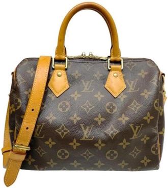 Louis Vuitton Pre-owned Vintage Monogram Boston Bag - Dames - Vintage Handtas - Bruin - ONE Size - Vintage