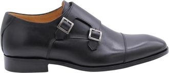 Ambiorix Klassieke Leren Schoen Ocapo - Heren - Nette schoenen - Zwart - 44 EU - Schoenen