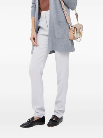 Emporio Armani Pantaloni a vita alta - Grigio