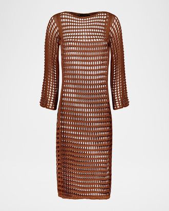 Vix Knit Belle Maxi Dress Coverup