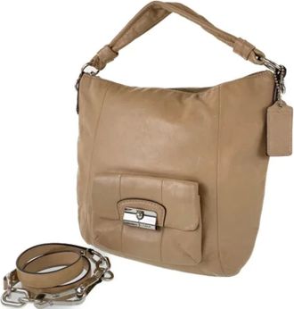 Coach Pre-owned Handbags, female, Brown, Size: ONE SIZE Pre-owned Leather handbags