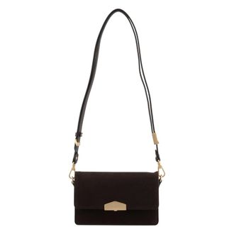 Pourchet Tassen, Dames, Bruin, ONE Size, Leer, Anjou Daim