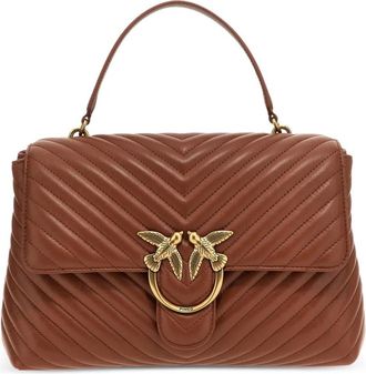 Pinko Borsa Lady Love Bag Puff - Marrone