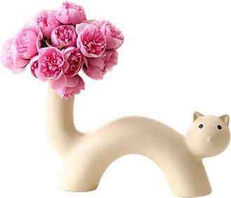 OEM Jarrones Decorativos Para Flores, Jarrones Con Forma De Gato Para Centros De Mesa - 25