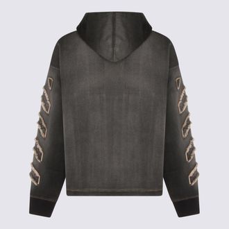 Off-white Mens Jackets Washed Black _co 2 %ea