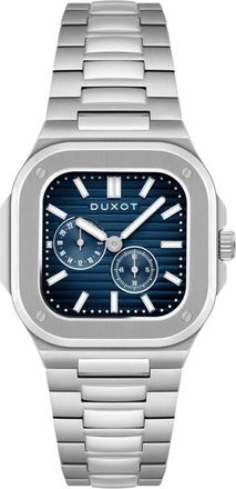 Duxot Quadrata Automatic Blue Dial Mens Watch DX-2084-33