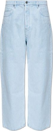 Maison Kitsun&eacute; Straight-leg Jeans - Heren - Regular Fit Jeans - Blauw - W31 - Katoen - Jeans
