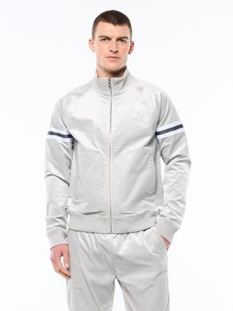 Sergio Tacchini Cordurato Track Jacket in Quiet Grey at Nordstrom, Size Xxx-Large
