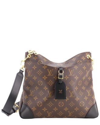 Louis Vuitton Black Monogram Canvas Odeon Nm Mm (Authentic Pre-Loved)
