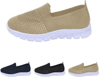 Generic Outdoor sports shoes for women, breathable and comfortable jogging trainers, non-slip, soft sole, fabric shoes, wide feet, running shoes, leisure shoe