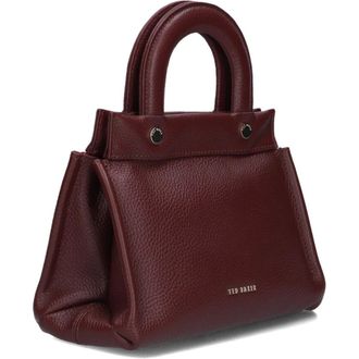 Ted Baker Roniaa Kleine Handtas met Handvat - Dames - Tassen - Rood - Maat: ONE Size Katoen