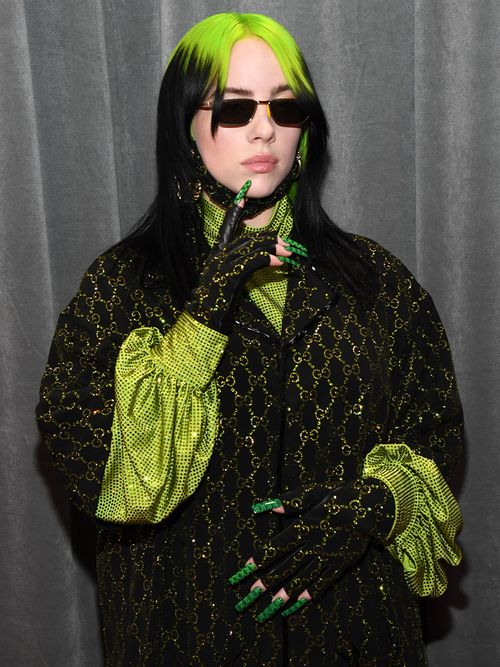 LOS ANGELES, CALIFORNIA - JANUARY 26: Billie Eilish attends the 62nd Annual GRAMMY Awards at STAPLES Center on January 26, 2020 in Los Angeles, California. (Photo by Kevin Mazur/Getty Images for The Recording Academy)