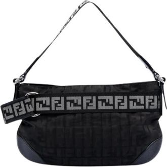 Fendi Pre-owned Shoulder Bags, female, Black, Size: ONE SIZE Pre-owned Shoulder Bag