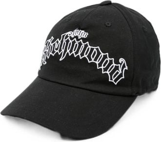 John Richmond Cap met geborduurd logo - Dames - Petten - Zwart - ONE Size - Accessoires