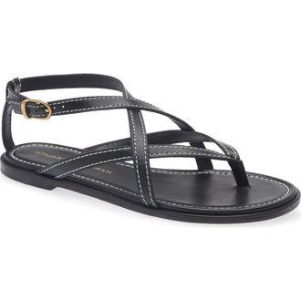 Stuart Weitzman Park Sandal in Black at Nordstrom, Size 12
