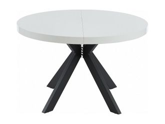 VENTE-UNIQUE.COM Mesa de comedor madera blanco