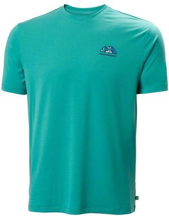 Helly Hansen Skog Graphic T-Shirt T-Shirt f&uuml;r Herren | t&uuml;rkis