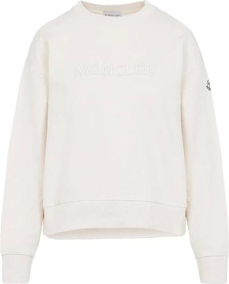 Moncler Mujer, Sudaderas, Blanco, Talla: S