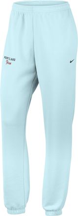 Nike Womens Portland Fire French Terry Standard Cuffed Pants in Blue | IR0849-474