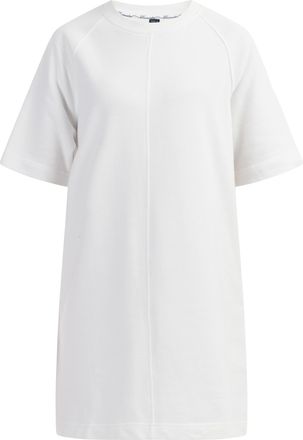 Dreimaster Dreimaster sweatshirt jurk Dames wit