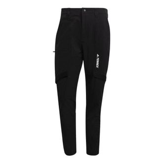 adidas Mens adidas Solid Color Printing Straight Casual Sports Pants/Trousers/Joggers Black GI7308